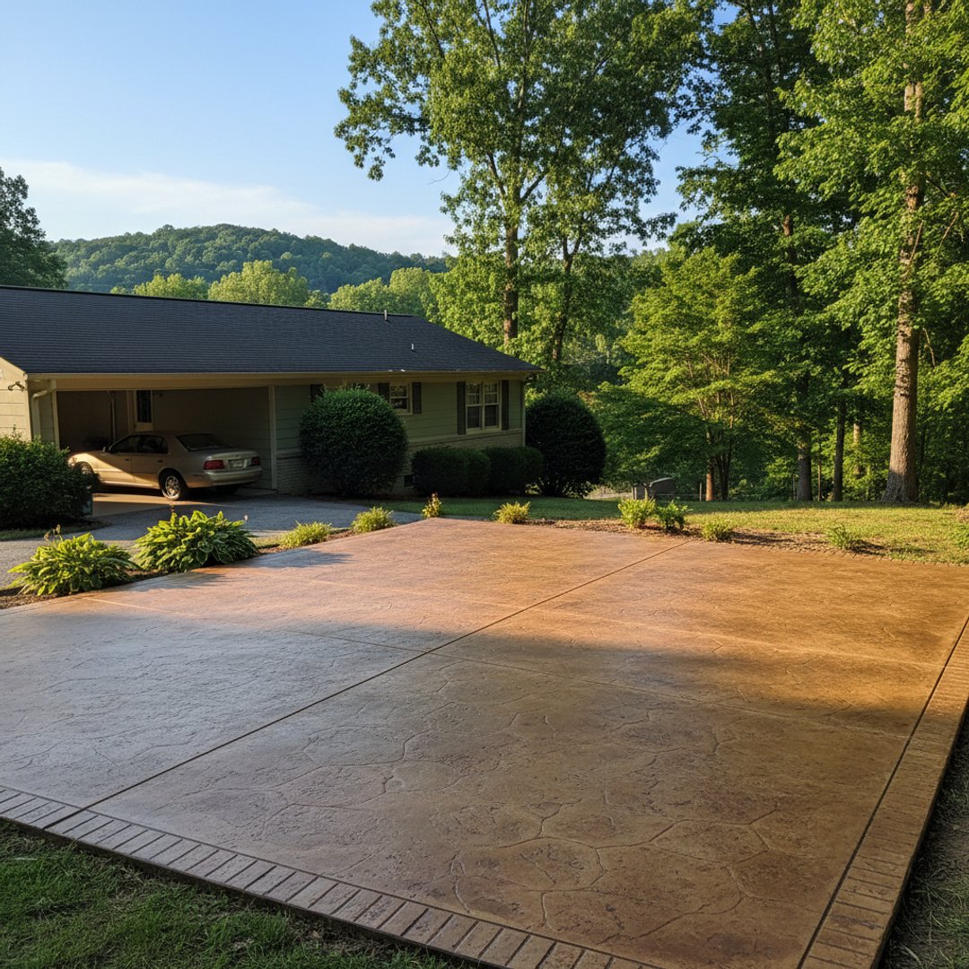 Concrete Pool Decks completed by Allied Concrete Solutions in Holly Springs, NC